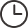 Medical hours clock icon