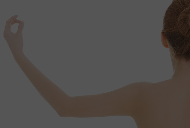 Arm lift restoring skin elasticity of sagging upper arms at NANA Plastic Surgery Korea