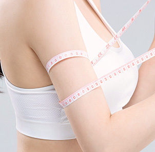 Forearm liposuction removing 200 to 800cc per side for smooth sleek arm line at NANA Korea