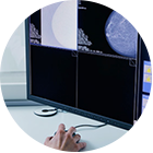 State-of-the-art breast examination equipment equivalent to university hospital standards
