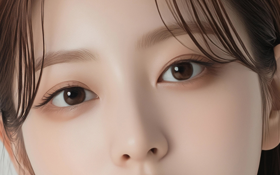 Lateral canthoplasty with 1 to 2mm inner conjunctival incision for minimal scarring and quick recovery at NANA