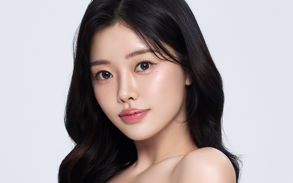 Before and after mid facelift to lift and rejuvenate the mid-facial area at NANA Plastic Surgery Korea