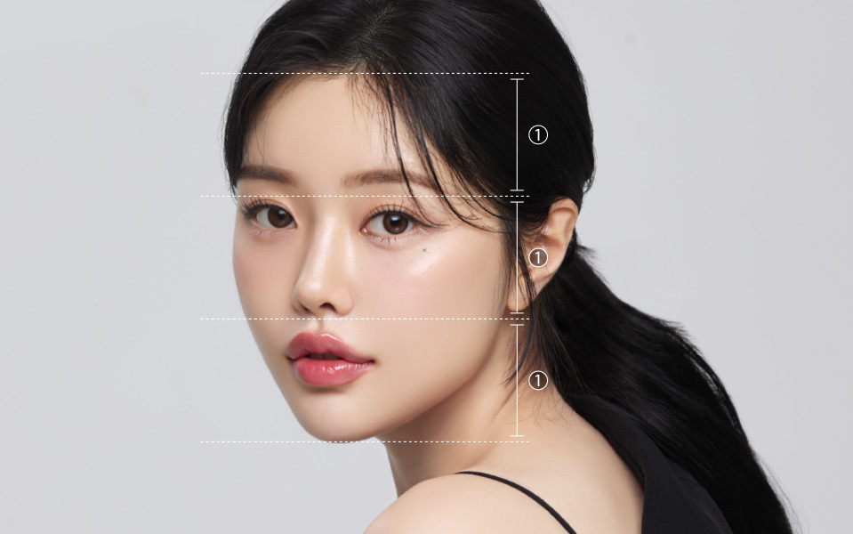 V line surgery self-diagnosis square jawline broad lower face angular jaw at NANA Plastic Surgery Korea