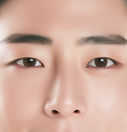 Male eye surgery recommended for men with Mongolian folds making eyes appear narrow at NANA Korea