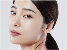 refined nose line created by nose bridge enhancement surgery
