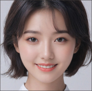 Short nasal bridge type requiring short nose correction at NANA Plastic Surgery Korea